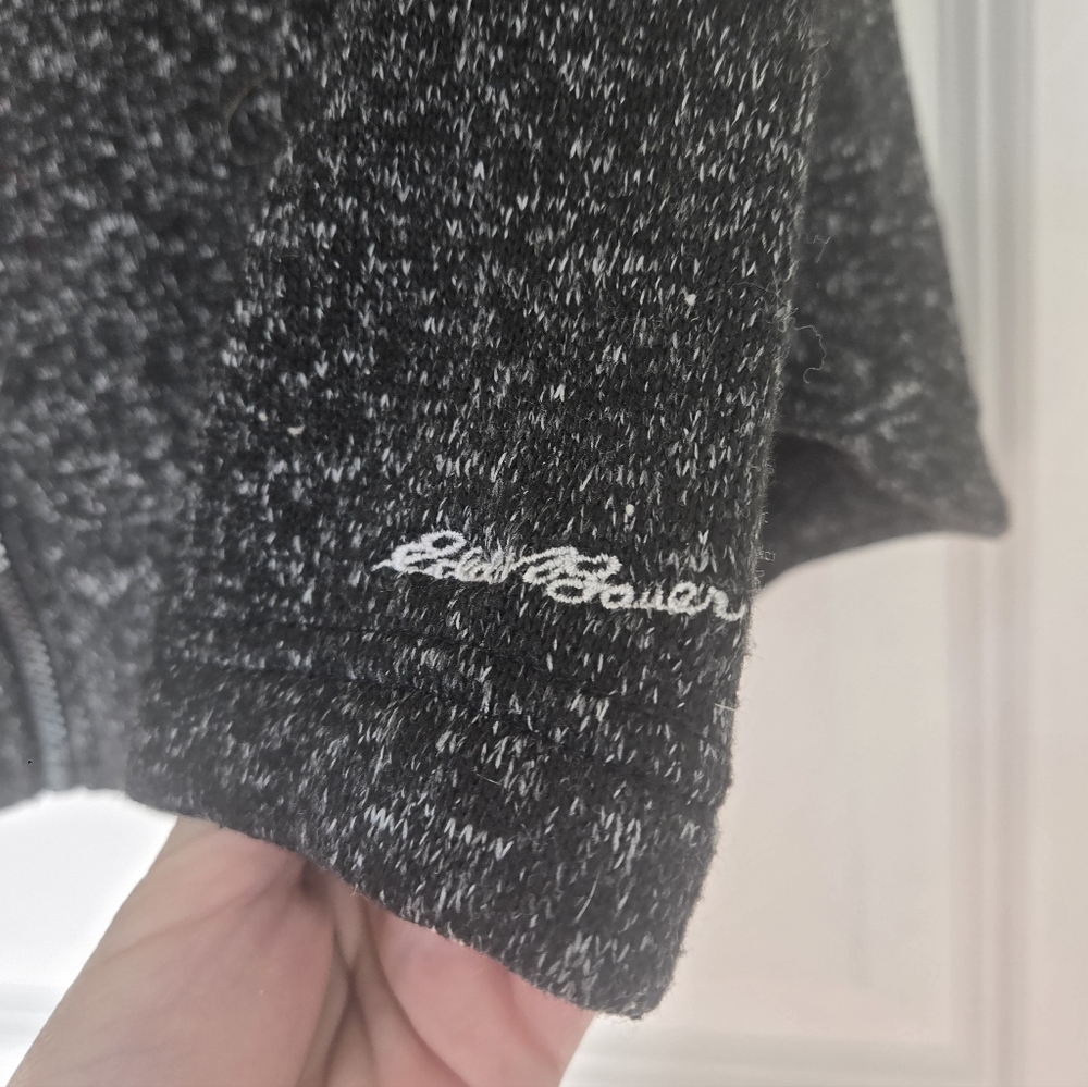 Eddie Bauer Long Full Zip Jacket Sweater Size Medium - Picture 7 of 11